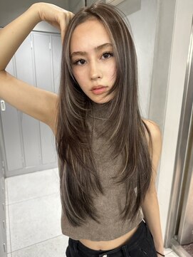 シエロビューティー(CIELO beauty) ハイライトカラーミルクティーベージュケアブリーチダブルカラー