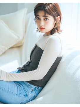 リトルカモジマ バイ ヴィーヴル(little kamojima by BIVRE) 肩上結べる大人ボブ