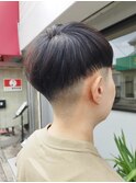 アシメショートマッシュ(スキンフェード)