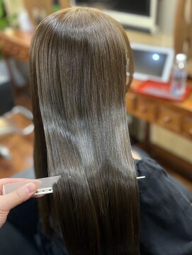 ヘアリゾート ディアリウム(Hair Resort DEARIUM) オリーブベージュのメテオカラー