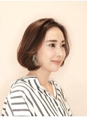 大人のエレガントボブ