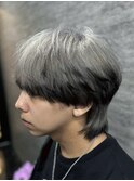 エンドカラーグレー×ブラック