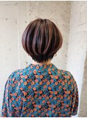 【新宿】ショートボブくびれレイヤー20代30代40代似合わせカット