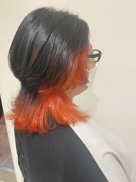 アヴァンス アリオ鳳店(AVANCE) インナーカラーオレンジ