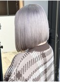 ブリーチ3回シルバーカラー
