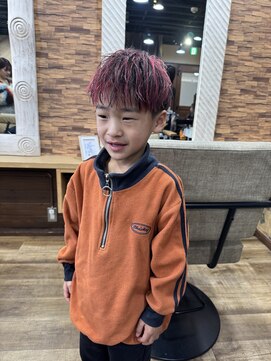 ハイドゥンシーク(HiDE&SEEK) 赤メッシュ