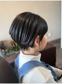 キッズカットでショートスタイル