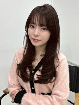 ユーフォリア エヌ 池袋サンシャイン通り店(Euphoria +n) 顔まわりレイヤー×ガーリーテイスト