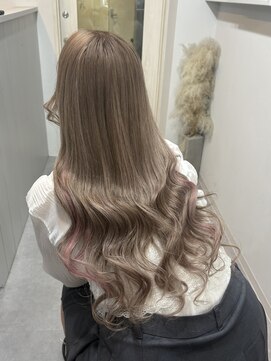 シェイロ(Cielro) 【ミルクティーカラー×エクステ80本】SAKI