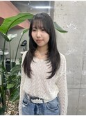ナチュラルレイヤー/レイヤーカット/ベージュカラー