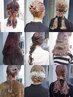【期間限定】推し活・イベント前に　簡単ヘアアレンジ　￥2750