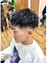 ヘアスタジオ ロメオ(hair studio Romeo)&nbsp;ダウンバングツイストスパイラルパーマ