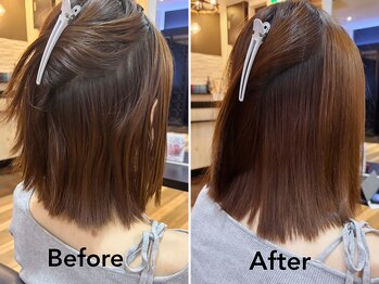 ルッソ(RUSSO)の写真/【平日限定クーポン】朝3分時短ヘアに！髪質改善酸性ストレートでうる艶髪に♪平日にお得なクーポン多数！