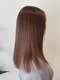 ライナスビューティサロン(Linus beauty salon)の写真/柔らかいうる艶ストレートで、思わず触りたくなるような手触りに♪気になるクセやうねりも自然な仕上がり*