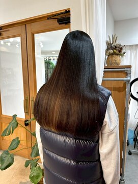 コミレ(COMILE) ロング縮毛矯正/髪質改善 酸性ストレート 髪質改善ストレート