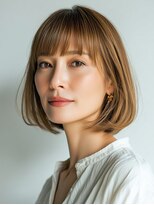 ビフィーノ リルネ(Bifino Rilune)&nbsp;クラゲヘアー/小顔/ココアベージュ/オリーブグレー/川西