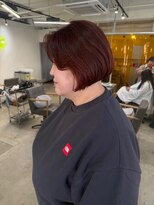 リンダ ルーナ(LINDA Luna)&nbsp;ボルドー/暖色/ボブ/秋冬カラー/札幌駅