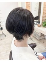 クレア(CREA)&nbsp;20代30代40代小顔ハンサムショートアッシュブルーブラック