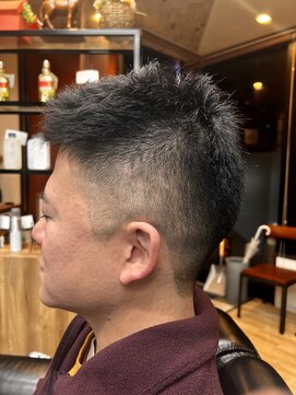 HAIRFREEDOM BARBER TAKAMIZO【ヘアフリーダムバーバータカミゾ】 ショートスタイル