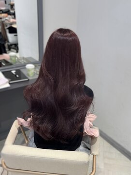 レア 銀座(Le'a) 【ブリーチなし】ラベンダーピンク