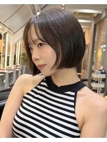 髪質改善サロン hearts. 熊本/縮毛矯正/レイヤーカット/ショートボブ【ハーツ】 クールショート/白髪前髪/ショートボブ/20代30代40代50代/熊本