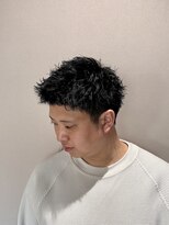 リット(lit.)&nbsp;スパイキーショート　ツーブロック　刈り上げ　ピンパーマ