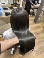 ヘアーアンドスパソシット(HAIR&SPA SOCIT)&nbsp;艶々オリーブグレージュ
