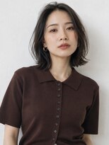 ミロア 薬院(miroa) ダークアッシュ 透明感カラー レイヤーカット 髪質改善