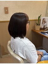 グラッシーヘアー(GLASSY HAIR) 毛先レイヤーストレート
