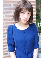 デイジー(Daisy) 透け感グレージュボブ*Daisy*Ryota