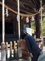 ボーリィ(Borg) 武田神社にてお参りしてきました。