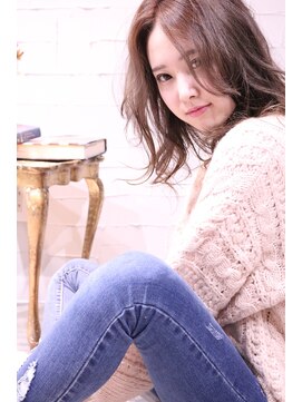 ホラン(HoLan) 【HoLan】ルーズウエーブxラベンダーアッシュxくせ毛風♪