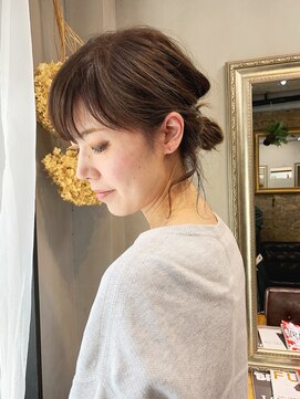 コンパス(COMPASS) おだんごまとめ髪