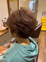 ヘアールーム モテナ(hair room motena) 透明感あるピンクショート【日暮里駅ｍｏｔｅｎａ美容室】