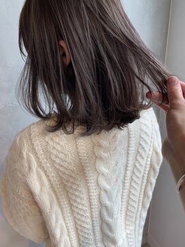 キチ(kichi.) [kichi.] ボブ×ラベンダーグレージュ