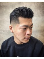 フォーコーナーズ(Four Corners)&nbsp;スキンフェード×スリックバック