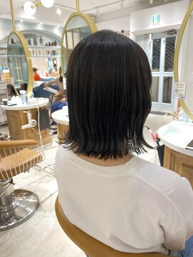 ロンド シャルム 吉祥寺(Lond charme) Lond吉祥寺【千田大地】外はね切りっぱなしボブ1