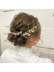 【Bormee】ヘアセット☆ウエディングスタイル☆