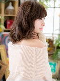 ココアブラウン小顔くせ毛風春パーマc4戸田公園20代30代40代!