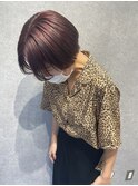 ショート/ワインレッド/ミニマムショート