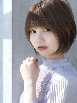 エインアンリー 表参道(AIN.ANLY.) 前髪あり大人ショートボブ20代30代40代【AIN.表参道】川原大地