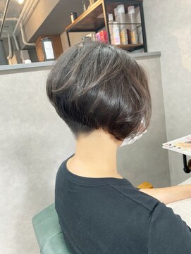 レポゼ 日本橋室町(Repose) repose.hair/テラコッタ/ミニウルフ/くすみブルー[日本橋駅]