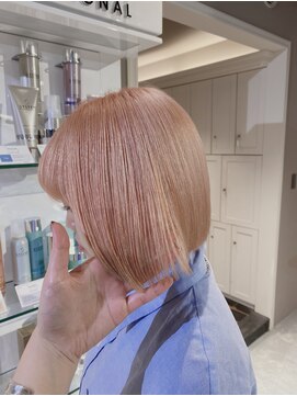 ベレーザシェルト(Beleza scelto) ミルキィーオレンジ_ブリーチ2回