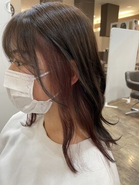 アルターリール(aL ter Rire) ピンクブラウン/イヤリングカラー/澤瑞絵