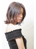 ラウンジ モリオ イケブクロ(Lounge MORIO Ikebukuro) 【morio池袋】大人かわいい外ハネミディ