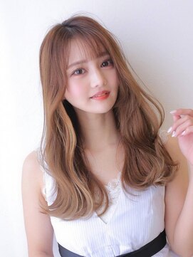 アグ ヘアー クレイン 宮崎店(Agu hair crane) 《Agu hair》似合わせサイドバング×ワンホンロング