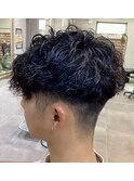 スペインカール風パーマ