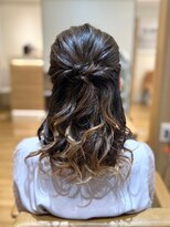 アロマヘアルーム 横浜店(AROMA hair room)&nbsp;編み込みくるりんぱ/横浜/横浜西口