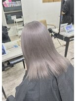 プライズ 成増店(prize)&nbsp;グレーカラーグレージュカラーハイトーンダブルカラー成増