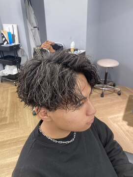 アレス バイ シカ 神戸三宮元町店(ALLES by Cica) 波巻きツイストスパイラルパーマ